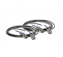 Пассивный медный кабель с QSFP to CX4 соединением Mellanox MC1204128-003